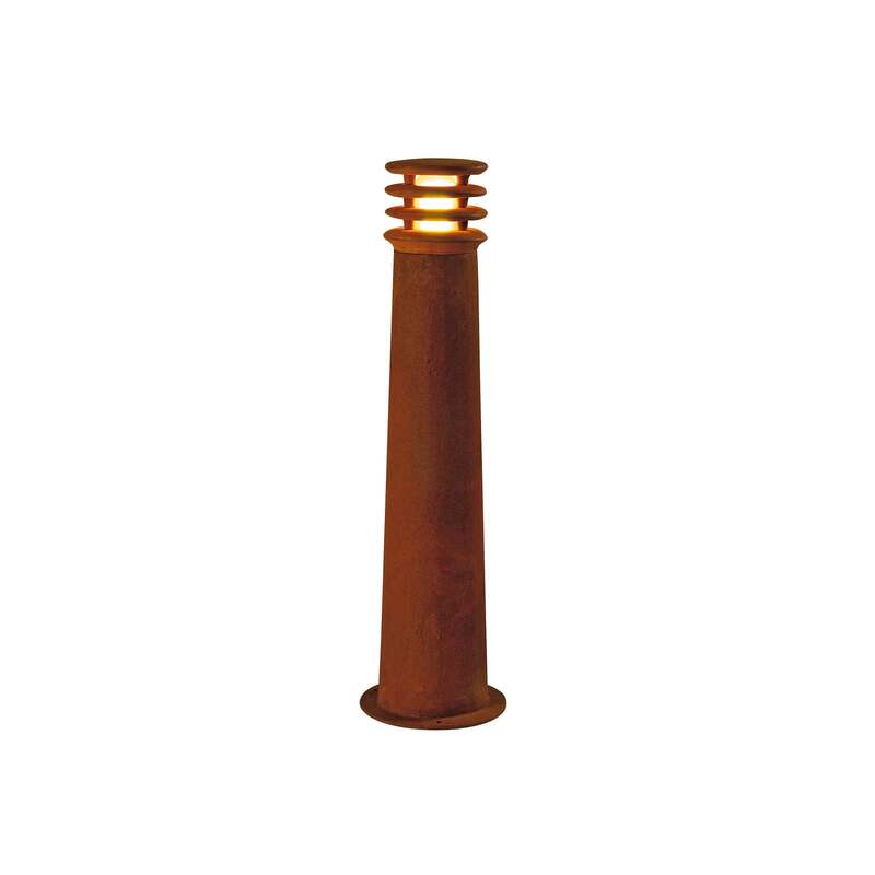 [gebraucht] B-ware Slv Wegeleuchte Gartenleuchte Rusty Led Pollerleuchte Rostfarben Stahl 70cm Ip55