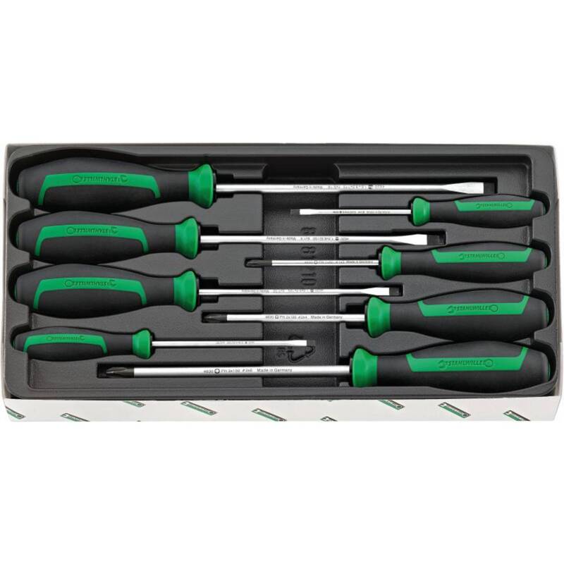 [gebraucht] B-ware Stahlwille Schraubendreher Schraubenzieher Drall-schraubendreher Set 8-teilig