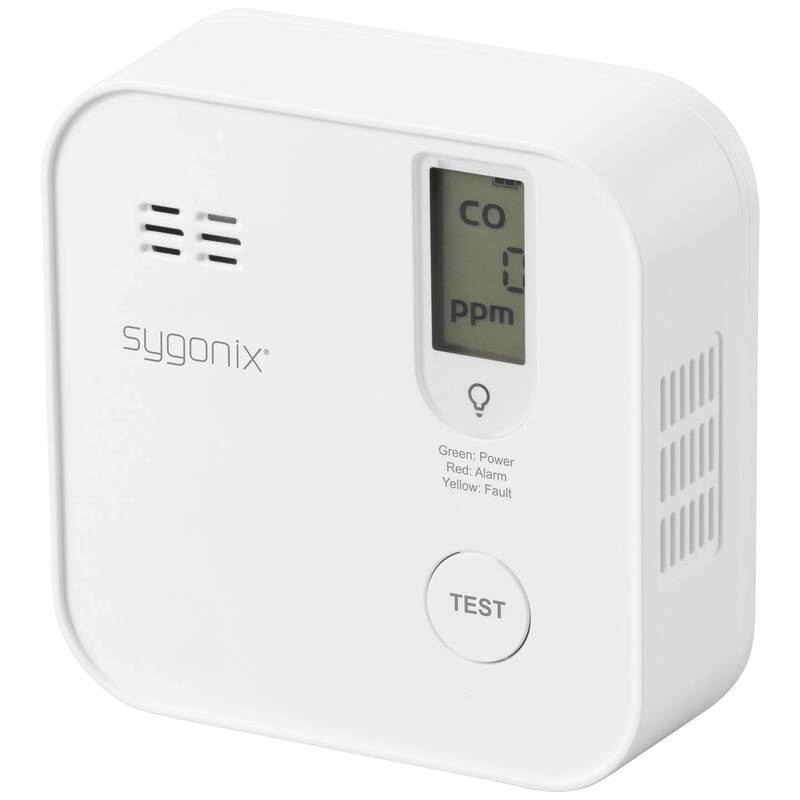 [gebraucht] B-ware Sygonix Kohlenmonoxid Melder V3 Mit 10 Jahre Batterie, Batteriebetrieben