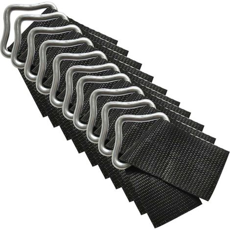 Dreiecksschnalle Für Trampolin, 10 Stück Dreiecksringe (v-ringe), Hochkorrosionsbeständige Metall-dreiecksschnalle Für Trampolinreparatur Und -ersatz