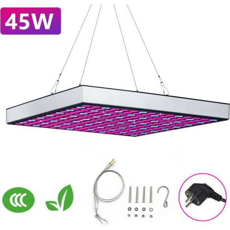 Alovze 45w Lampe Horticole Led Croissance Floraison Mit 225 Led, Lampe Für Plant Spectre Complete, Grow Light Für Plantes Fleurs