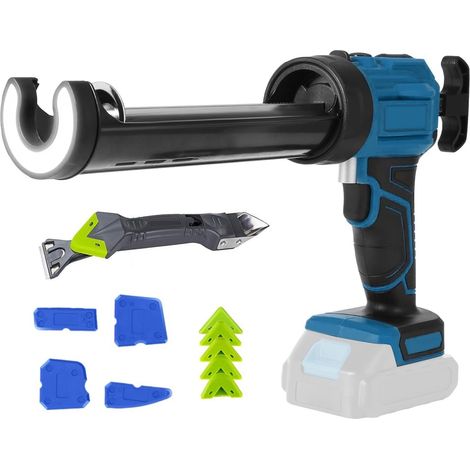Akku-kartuschenpistole, Kompatibel Mit Makita 18v-akku, Elektrische 4-gang-kartuschenpistole Mit Led-licht, Akku-kartuschenpistole Zum Abdichten Und Verfugen (