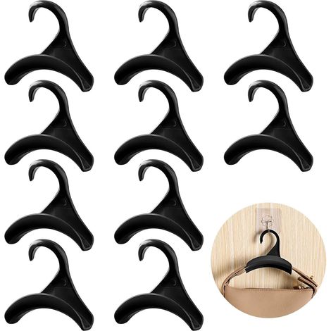 10er-pack Handtaschenhaken, Polypropylen-haken Zum Aufhängen Von Rucksäcken, Schultaschen, Gürteln Und Schals