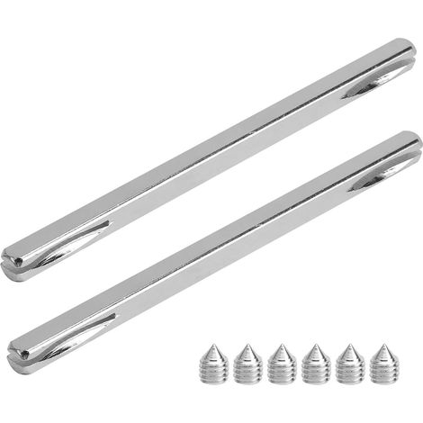 X Vierkantstangen 8 X 150 Mm, Quadratische Ersatz-türgriffstangen Aus Verzinktem Stahl, Massive Vierkantstangen Aus Stahl, Türgriffstangen Für Fenster- Und Türgriffe