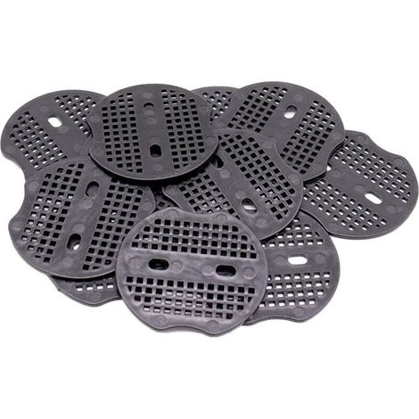 100 Stück Befestigungsmaterial – 7 Stahl-befestigungspfähle (6,5 Cm) Zur Sicherung Von Unkrautvlies Und Bodenplanen (schwarz)