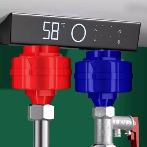 Zwei Elektro-wasserkühler, Langlebige, Langlebige, Korrosionsbeständige, Wasserabweisende, Leicht Zu Installierende, Eingangs- Und Auslaufgeräte Für Den Hausgebrauch