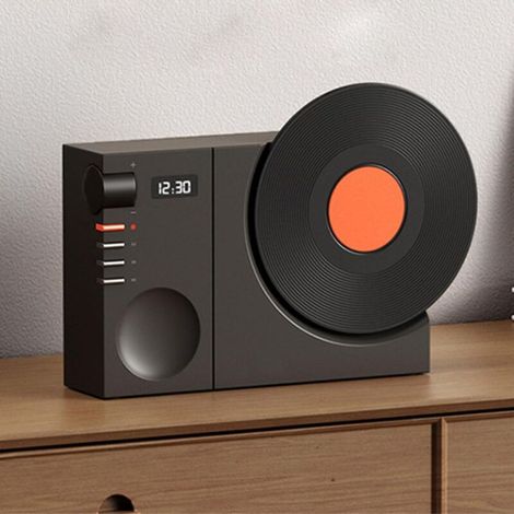 Retro-bluetooth-lautsprecher, Altmodischer Grammophon-bluetooth-lautsprecher, Klassischer Grammophon-lautsprecher, Niedliches Und Kreatives Geschenk, Ideal Für Büro Und Zuhause. 22165 Cm