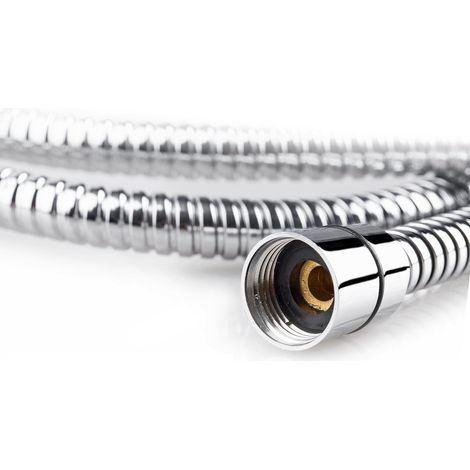 Flexible 1,5-meter-duschdusche, Universell Für Fließendes Wasser Und Hohe Druckfestigkeit, Aus Rostfreiem Stahl, Mit Elektroplattiertem Und Doppelt Verzinktem Schutzblech.
