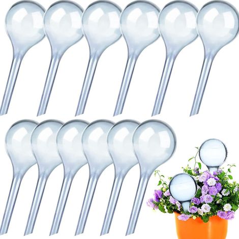 12 Bewässerungskugeln, Automatisches Bewässerungssystem Für Zimmer- Und Gartenpflanzen, Blau, 513 Cm