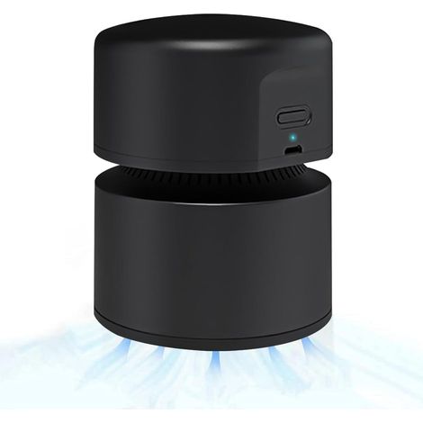 Kompakter, Kabelloser Usb-bürostaubsauger – Schwarz, Leistungsstark Und Preiswert, Ideal Fürs Auto Und Mit Tragetasche, Die Perfekte Lösung Für Saubere Oberflächen.