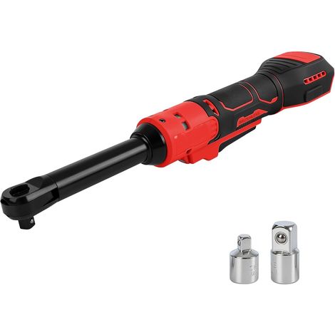 Verbesserter 3/8"-akku-ratschenschlüssel Mit Bürstenlosem Motor Für Milwaukee M18 18v-akku, 80 Nm, 320 U/min, Variable Drehzahl, Verlängerter Elektrischer Ratschenschlüssel Mit Led-beleuchtung
