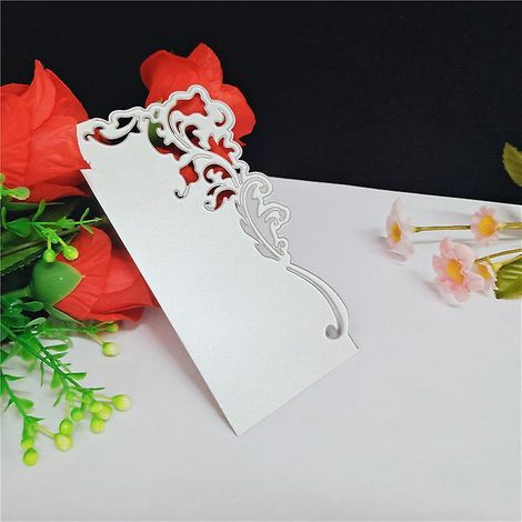 Stanzformen Für Spitzenbordüren Zum Kartenbasteln Und Scrapbooking, Stanzformen Für Etiketten Und Banner, Metallschablonen, Kantenstanzformen