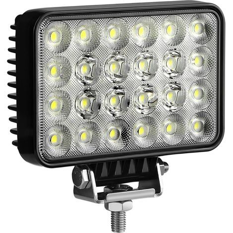 Antom 9-36v 5" Led-arbeitsleuchte, Ip68 Wasserdicht, Verlängerte Rückfahrleuchte, 72w Für Suvs, Traktoren, Bagger Und Mehr…