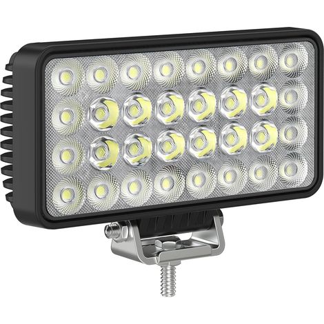 Antom Led-arbeitsscheinwerfer, 12–60 V, 7 Zoll, Ip68, Warmes Licht [verbesserte Version] 96 W Für Suv-traktoren Und Traktoren