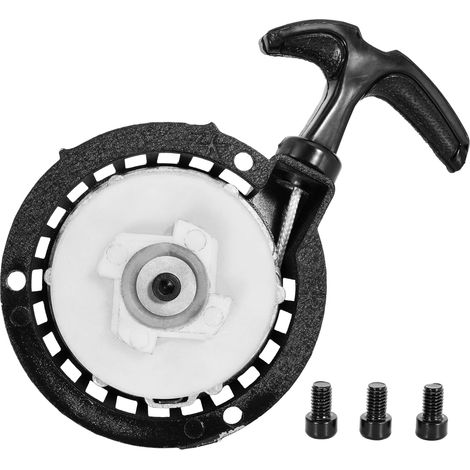 Beginnen Sie Mit Dem Abseilen In Einer Aluminiumlegierung Für 40/44-6 2 Temps, 47 Cc, 49 Cc Mini Moto Chopper Atv Quad, Beginnen Sie Mit Nylon Mini Easy Pull Mit Vis Noir