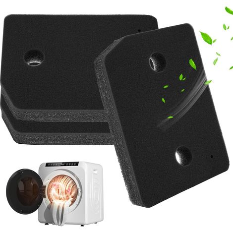Schaumstoff-wäschefilter Für Trockner, 3er-packung Schaumstoff-wäschefilter, Zubehör Für Wäschetrockner-wärmepumpen-wäschefilter, Wäschetrocknerfilter