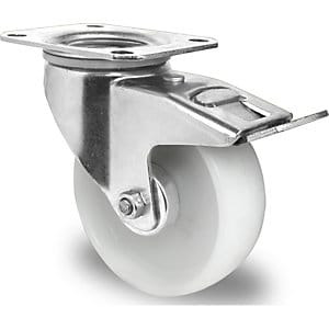 Cascoo Lenkrolle Mit Totalfeststeller Ø 100 Mm Serie N0n0 Rollenlager