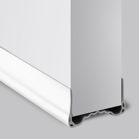 Flintronic Türdichtung Für Kalte Witterung, Türdichtung Mit Silikonkleber, Zugluftstopper, Lärmschutz, Staubschutz, Kälteschutz, Schutz Vor Mäusen, Ameisen, Kakerlaken Und Insekten