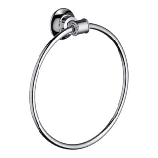 hansgrohe Handtuchring Axor Montreux schwenkb., Met., Wandmont., brush. ni.
