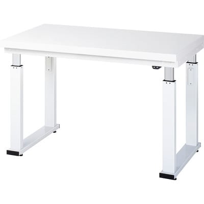 RAU Werkbank adlatus 600 elektrisch höhenverstellbar Arbeitsplatte mit Hartlaminat-Belag 1250 mm x 700 mm