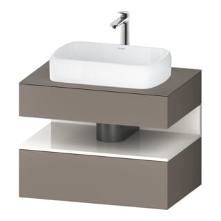 Duravit Waschtischunterschrank Qatego 80x55x60cm, w g/b m, Pl, Nischenb