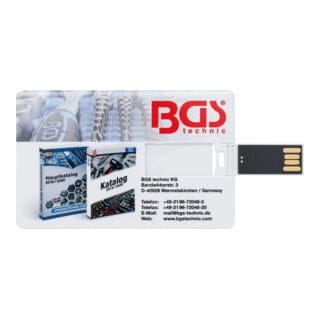 BGS USB-Stick USB, 32 GB, im Kreditkartenformat