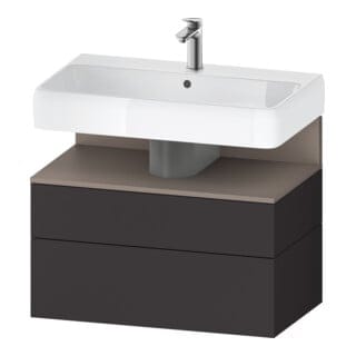 Duravit Waschtischunterschrank Qatego 79x47x59cm, ba m/Gr m, 1 Kast, 1 Ausz.