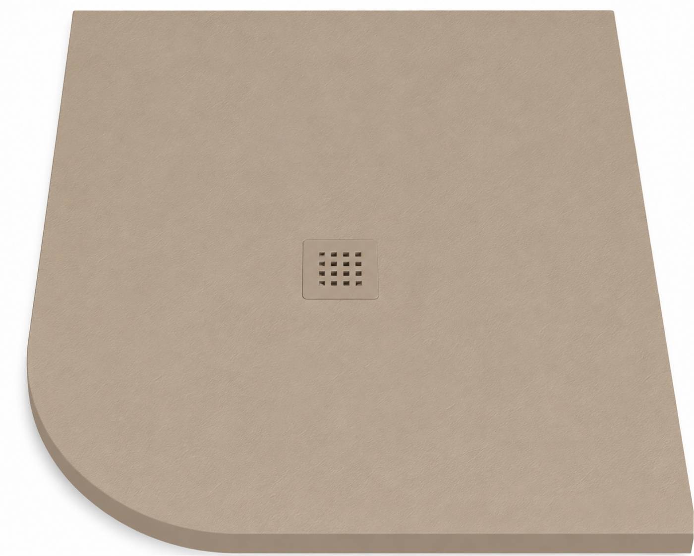 Viertelkreis-duschwanne Round 80x80 Cm Leder Gitter Leder