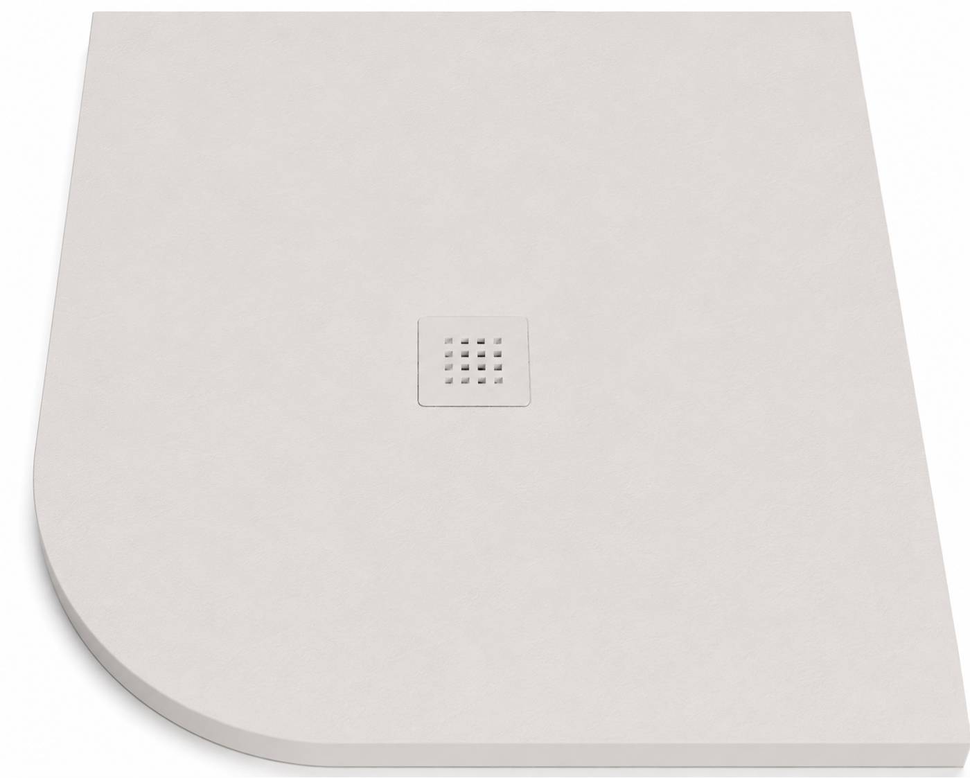 Viertelkreis-duschwanne Round 80x80 Cm Sand Gitter Sand