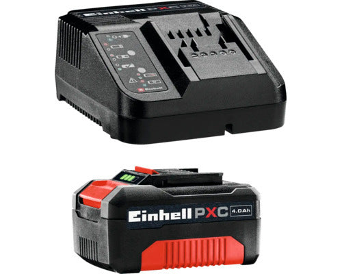 [gebraucht] B-ware Einhell Power X-change Pxc Starter Kit 18v 4ah Akku Ladegerät Werkzeugakku 4ah