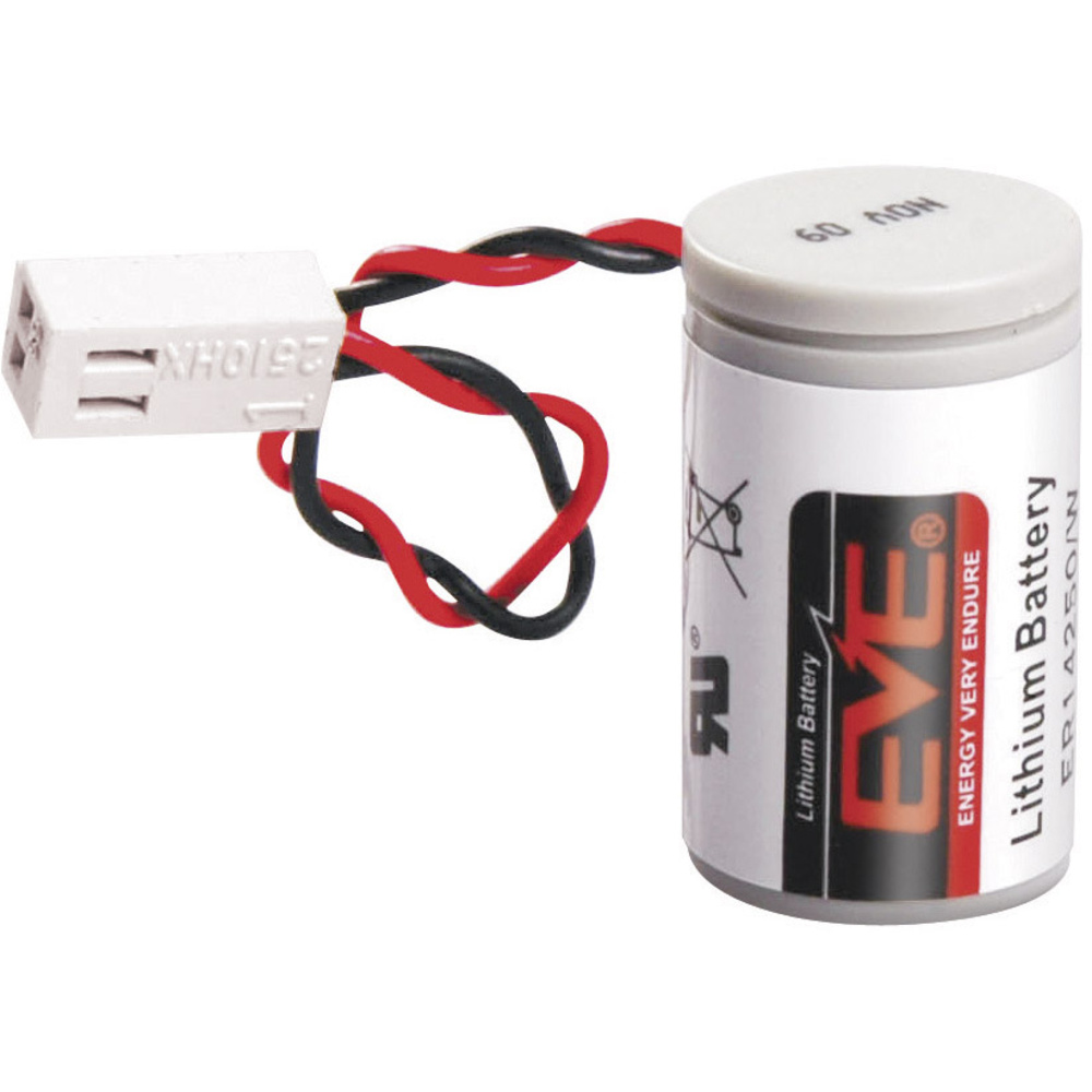 Eve - Er14250w Spezial-batterie 1/2 Aa Stecker Lithium 3.6 V 1200 Mah 1 St.