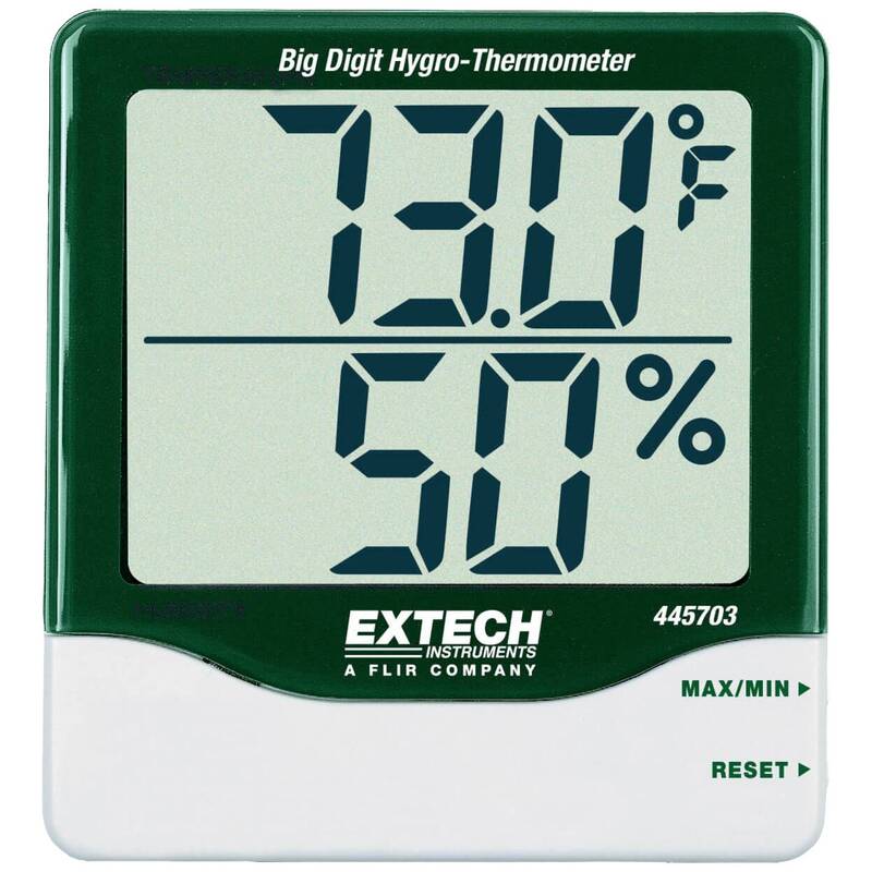 [neuwertig] B-ware Extech Thermo-/hygrometer Digital Innenluftfeuchte Temperatur Grün 445703