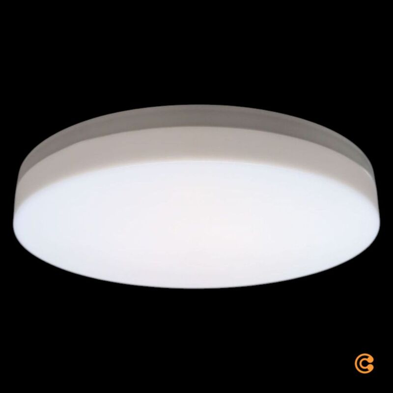 [gebraucht] B-ware Fabas Luce Außenleuchte Trigo Led Gartenlampe Mit Bewegungsmelder Weiß Ip65 28cm