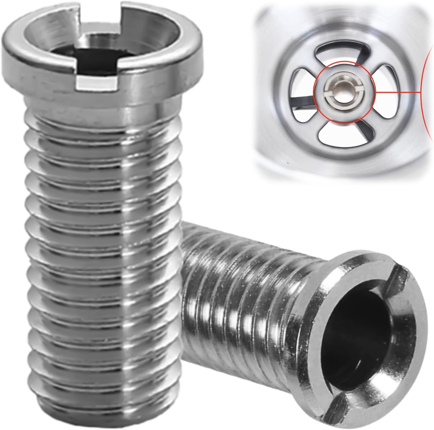 8 Stück Hohlschraube Spüle,hohlschraube Für Siebkorbventile,m12 X 30 Mm Edelstahl Hohlschraube Spüle,30mm Waschbecken Schrauben,geeignet Für Küchenspülen Siebkorbspülen Spülbecken Zubehör Silbrig
