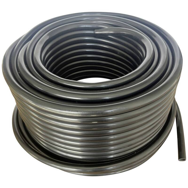 [gebraucht] B-ware Tru Components Druckluftschlauch Tc-12832948 Pu 10 Bar 100m Schwarz 2,5mm Ø