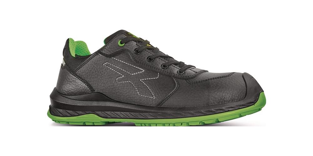Sicherheits-sneaker Low Natural Uk Esd S3 Ci Src - Schwarz/grün 46