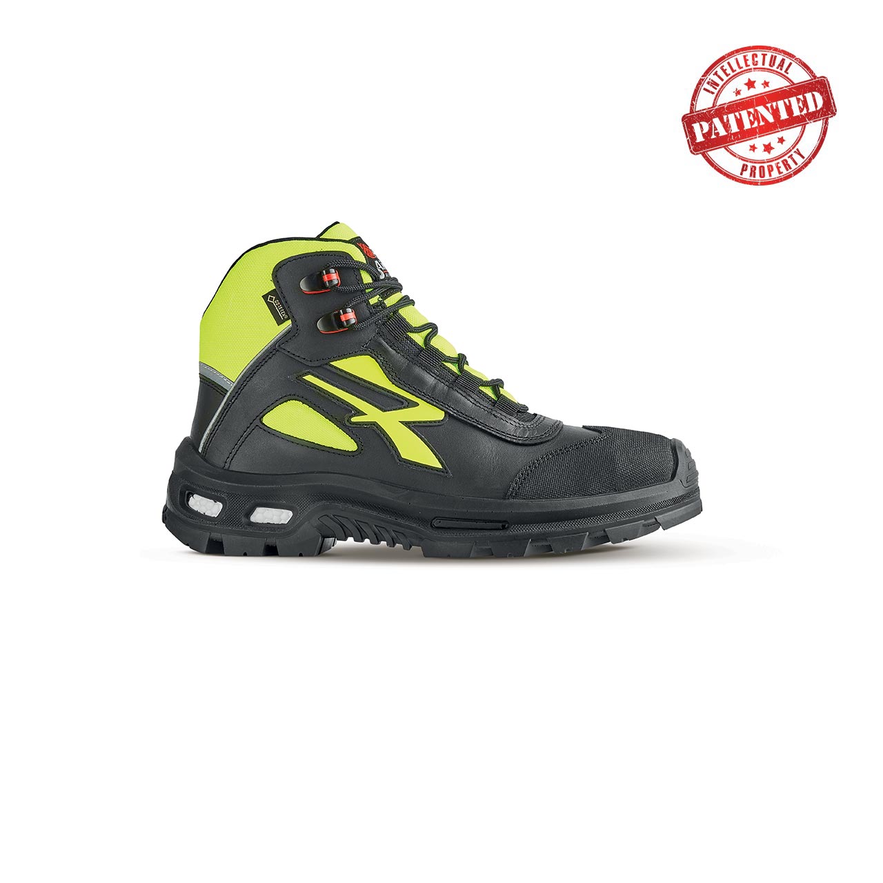Hochschutzstiefel Mind S3 Ci Wr Src - Schwarz/gelb 35