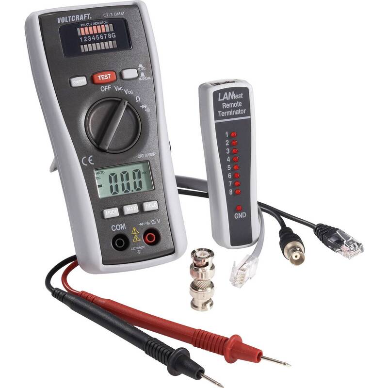 [gebraucht] B-ware Voltcraft Ct-3 Dmm Multimeter Mit Kabeltester Kabel Prüfgerät Messtechnik Gerät