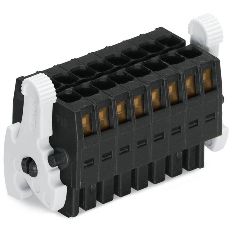 [gebraucht] B-ware Wago Buchsengehäuse-kabel 713-1111/037-047 22-polig 20 Stück Federklemme 3.50mm