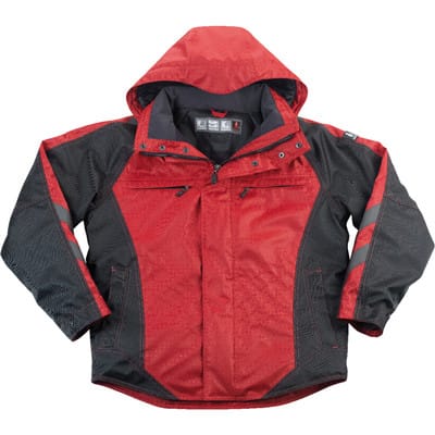 Mascot Winterjacke Frankfurt Größe S, rot/schwarz