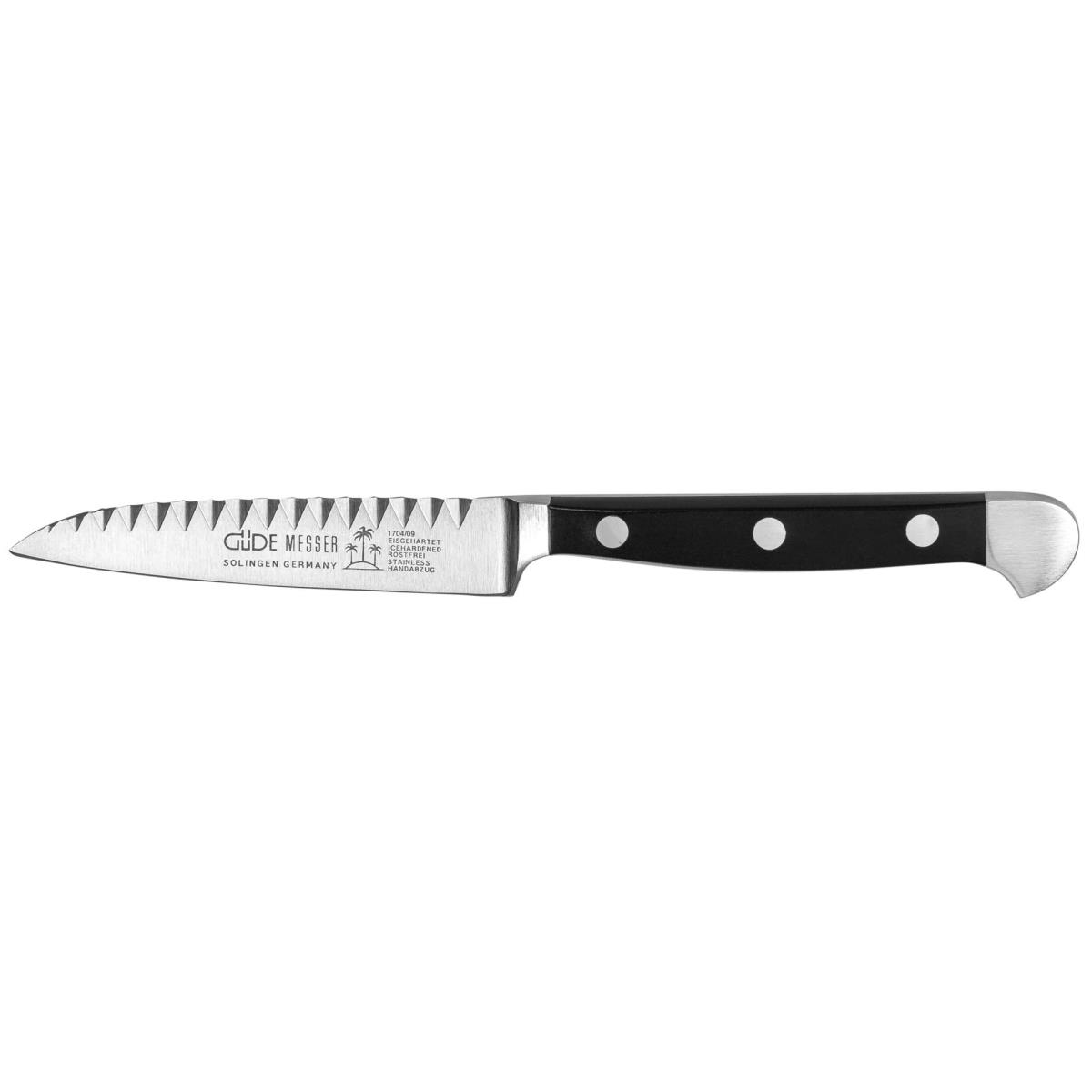 Güde Alpha Buntschneidemesser Pom Schwarz 9 Cm 1704/09