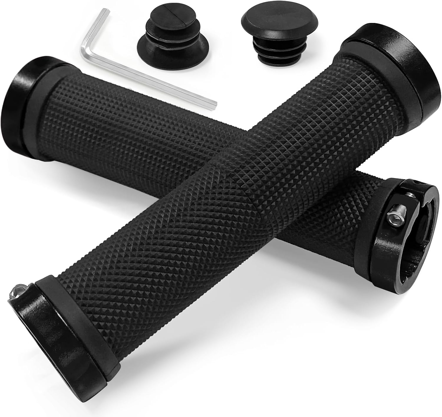 22-mm-mountainbike-griffe, Ergonomisch, Weich, Rutschfest, Aus Aluminium, Für City-rennräder Und Falträder