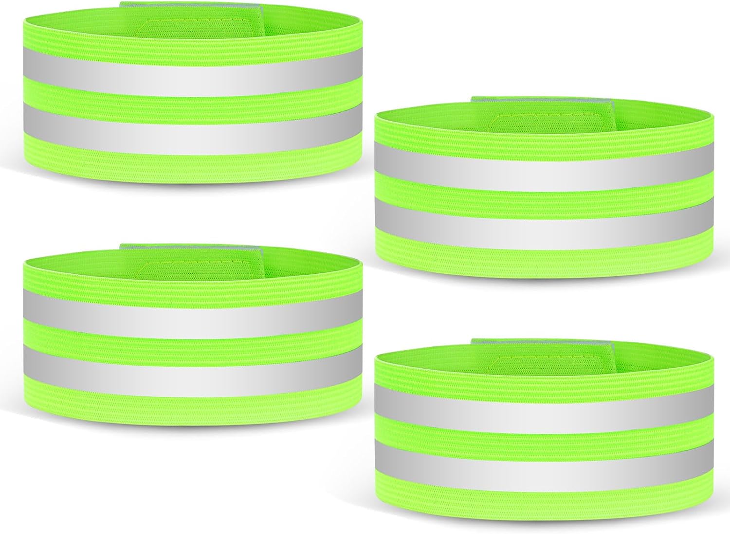 Reflektierendes Armband, Parallelbarren, Starker Klebstoff, Gut Sichtbares Sicherheitsarmband, Sicherheitsarmband Für Die Meisten Menschen Und Radfahrer