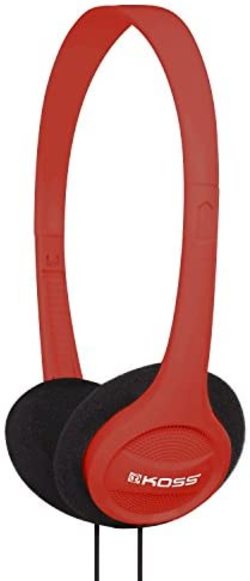 Koss Kph7 - Stereo-kopfhörer (3,5 Mm Klinke) Für Imac Player, Notebook, Dj, Mp3, Rot