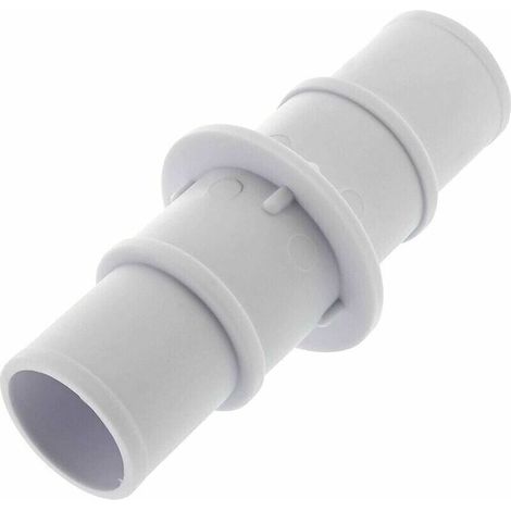 2 Stück Gerade Pool-sauganschlüsse Für Schwimmbecken, Kompatibel Mit 1-1/4" Und 1-1/2", 123,8 Cm, Weiß
