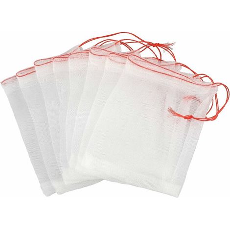 Packung Mit 50 Insektennetzen (10 X 15 Cm) Zum Schutz Von Pflanzen, Früchten Und Blumen