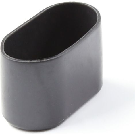 16 Stuhlbeinkappen, Stuhlbeinschoner, Bodenschoner, 40 X 20 Mm, Schwarz