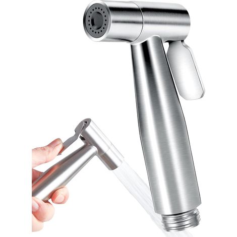 Toiletten-bidet-sprühgerät, Toilettendusche, Bidet-sprühgerät-set Aus Edelstahl, Tragbare Badewannen-sprühdüse Für Toiletten