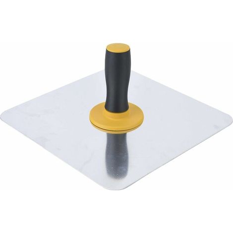 Robuste 300x300mm Aluminium-glättkelle Falcon, Ergonomische Aluminium-glättkelle Mit Hoher Härte, Für Trockenbau, Mauerwerk, Handkelle