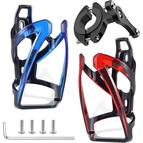 Leichter Fahrradflaschenhalter, Zweiteiliger Mountainbike-flaschenhalter Mit 1 Flaschenhalteradapter, Fahrradflaschenhalter, Kinderwagen-getränkehalter